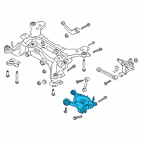 OEM 2020 Ford Fusion Lower Control Arm Diagram - GS7Z-5500-P