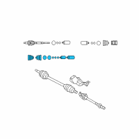 OEM 2009 Kia Rondo Boot Set, RH Diagram - 495931D501