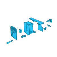 OEM Chevrolet Cavalier Lamp Asm-Front Fog Diagram - 16517429