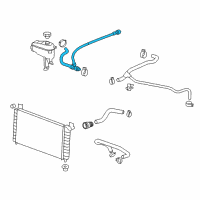 OEM 2015 Chevrolet Silverado 3500 HD Outlet Hose Diagram - 23436392