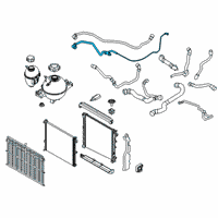 OEM 2022 BMW X7 LINE FROM RADIATOR Diagram - 17-12-5-A02-2E8