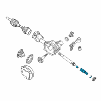 OEM 1999 Ford Explorer CV Joint Diagram - F57Z3219AA