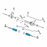 OEM 2011 Chevrolet Caprice Boot Kit, Steering Gear Diagram - 19259255