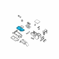 OEM 2014 Nissan Xterra Indicator Assembly-Torque Converter Diagram - 96940-EA002