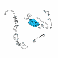 OEM 2021 Nissan NV200 CANISTER Assembly E Diagram - 14950-6CC0A