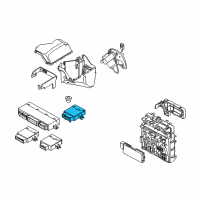 OEM 2004 BMW X3 Control Unit Ews Iv Diagram - 61-35-9-145-097