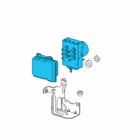 OEM Chevrolet Avalanche Modulator Valve Diagram - 19416849