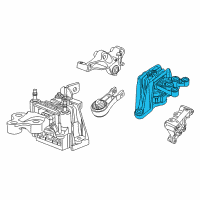 OEM 2021 Chrysler Voyager Insulator Diagram - 68237965AF