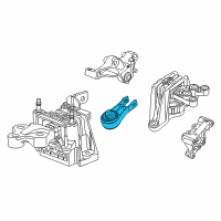 OEM Chrysler Support-Engine Diagram - 68485537AA