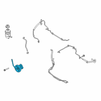 OEM Kia Borrego Pump Assembly-Power STEE Diagram - 571002J400