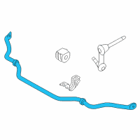 OEM 2012 Nissan 370Z STABILIZER Assembly Front Diagram - 54610-1EA0C