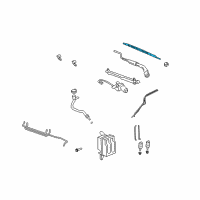 OEM 2012 Chevrolet Captiva Sport Front Blade Diagram - 95479597