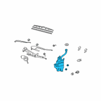 OEM 2006 Lexus RX400h Jar Diagram - 85315-48100