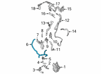 OEM 2022 Lincoln Aviator Outlet Hose Diagram - L1MZ-18N344-B