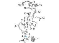 OEM 2020 Lincoln Aviator Tube Diagram - L1MZ-7G071-D