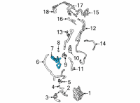 OEM Lincoln Aviator Hose Diagram - L1MZ-8075-D