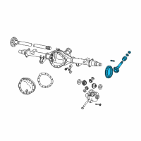 OEM Dodge Ram 3500 Gear Kit-Ring And PINION Diagram - 68031907AC