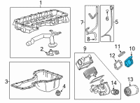 OEM Chevrolet Silverado 3500 HD Adapter Diagram - 12675428