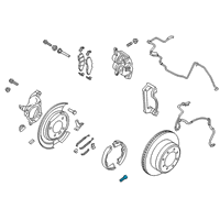 OEM 2021 Ford F-350 Super Duty Adjuster Diagram - 5C3Z-2041-AB