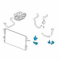 OEM 2012 GMC Yukon Pump Diagram - 15293032