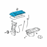 OEM Toyota Valve Cover Diagram - 11201-28011