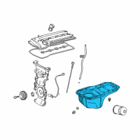 OEM Toyota RAV4 Oil Pan Diagram - 12101-28050