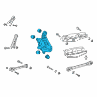 OEM 2019 Cadillac CTS Knuckle Diagram - 22739651