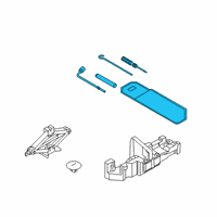 OEM Kia Telluride Tool Set-OVM Diagram - 091302P500