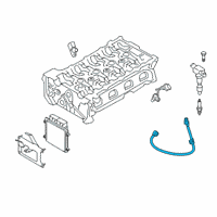 OEM Kia Stinger Sensor Assembly-Knock Diagram - 392502CTA0