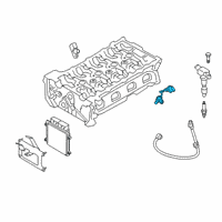 OEM 2020 Kia Stinger Crankshaft Position Sensor Diagram - 391802CTA1