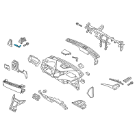 OEM 2016 Hyundai Azera Lamp Assembly-Mood, LH Diagram - 84793-3V205