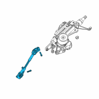 OEM 2012 Chevrolet Sonic Lower Shaft Diagram - 95935649