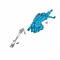 OEM 2018 Chevrolet Sonic Steering Column Diagram - 42594666