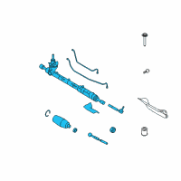 OEM 2011 Ford Fusion Gear Assembly Diagram - AE5Z-3504-A