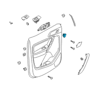 OEM 2021 Ford Ranger Lock Switch Diagram - JB3Z-14028-BA