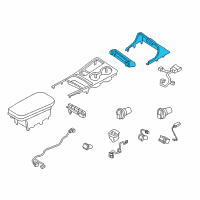 OEM 2021 Kia Stinger Upper Cover-GARNISH Diagram - 84617J5000