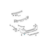 OEM Toyota Reflector Diagram - 81910-0E030