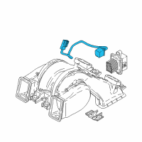 OEM BMW 740i xDrive WIRING HARNESS, FAN Diagram - 64-11-6-824-398