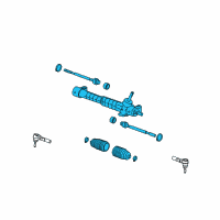 OEM Saturn Aura Gear Assembly Diagram - 15858369