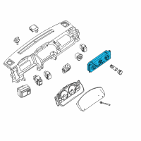 OEM 2013 Nissan Frontier Control Assembly Diagram - 27510-9BF0B