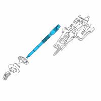 OEM BMW i3s Steering Spindle Diagram - 32-30-6-864-555