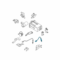 OEM 2015 Nissan Frontier Heated Oxygen Sensor Diagram - 226A0-EA200