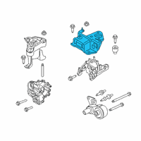 OEM 2018 Ford Fiesta Upper Bracket Diagram - C1BZ-6068-C