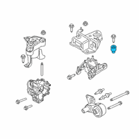 OEM Ford Fiesta Damper Diagram - C1BZ-7C130-A