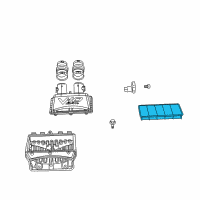 OEM Dodge Viper Filter-Air Diagram - 5038070AA