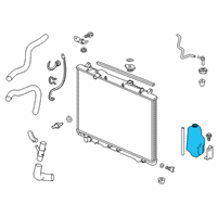 OEM 2019 Honda Passport TANK, RESERVE Diagram - 19101-RLV-A00