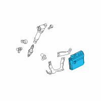 OEM 2016 Toyota Sienna ECM Diagram - 89661-08411