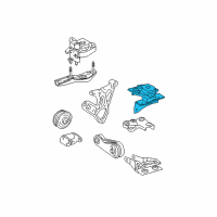 OEM 2008 Toyota Prius Insulator Diagram - 12306-21030