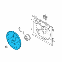 OEM 2016 Hyundai Sonata Fan-Cooling Diagram - 25231-C2000