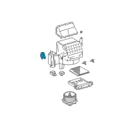 OEM 2006 Toyota Sienna Servo Diagram - 87106-08080